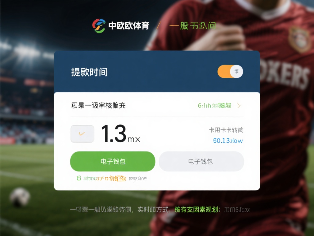 一般来说，中欧体育的提款时间会根据不同的支付方式和